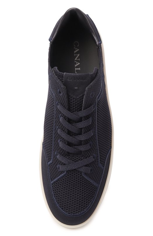 Текстильные кеды Canali 492215/RE01283 Синий  492215/RE01283 Фото 6