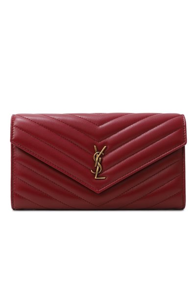 Женский кожаный кошелек cassandre SAINT LAURENT, арт. 863729/AAEAX