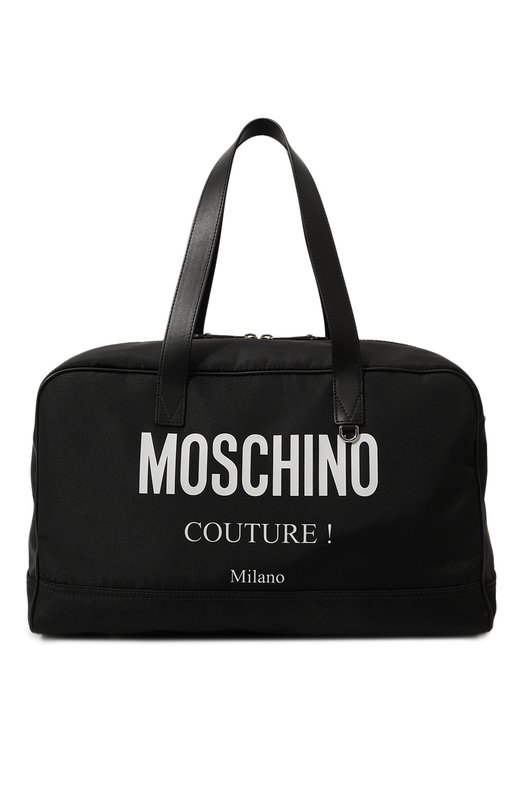 фото Текстильная дорожная сумка moschino