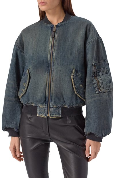 Джинсовый бомбер BALENCIAGA, арт. 851006/TTW76, фото 3