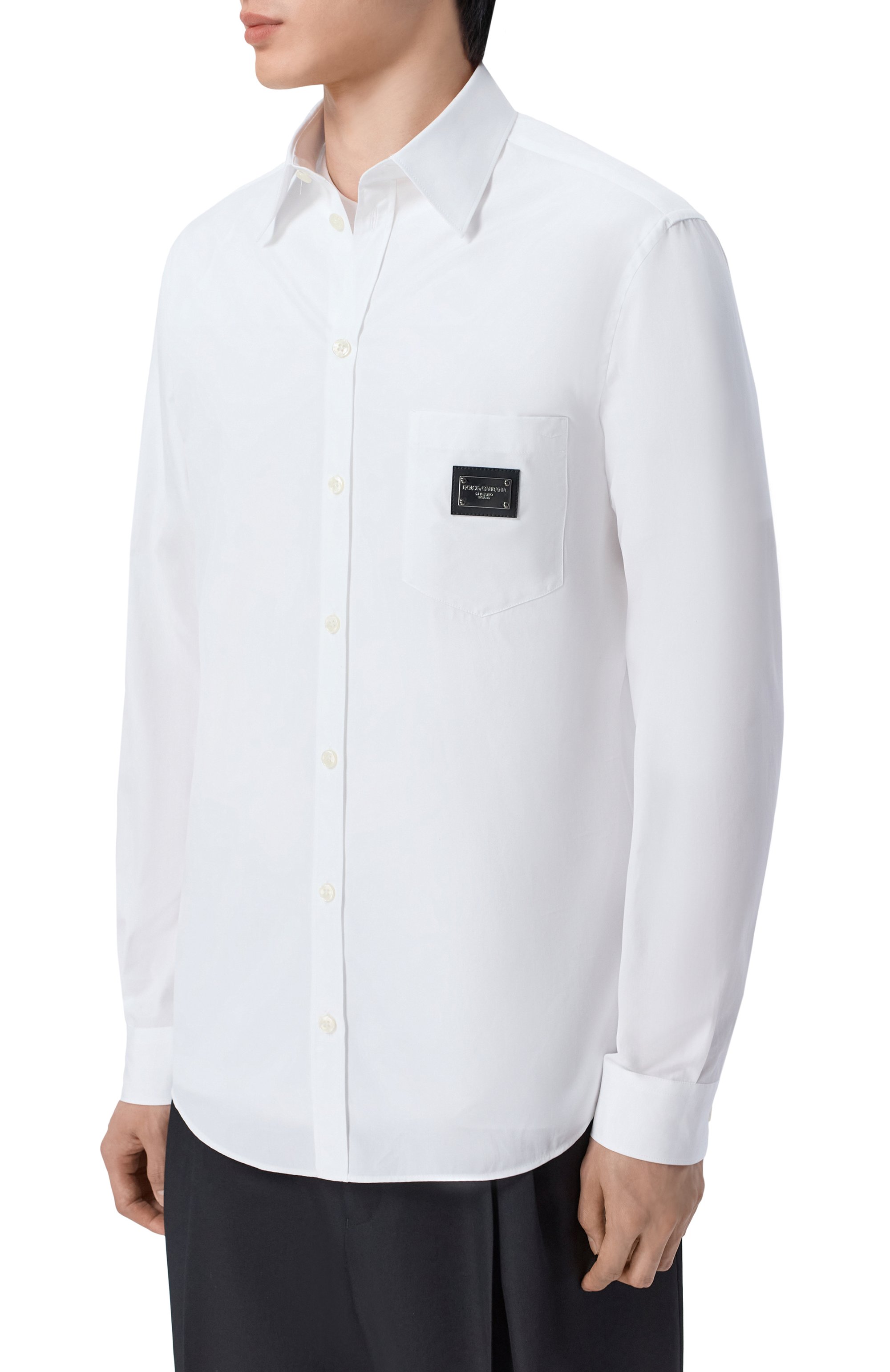 Хлопковая рубашка DOLCE & GABBANA, арт. G5JG4T/GK006, фото 3