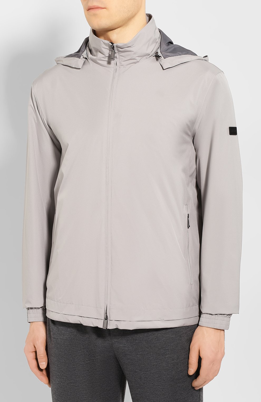 Куртка ZEGNA серого цвета по цене 75800 руб., арт. VU019/ZZ078, фото 3 Куртка ZEGNA, арт. VU019/ZZ078, фото 3