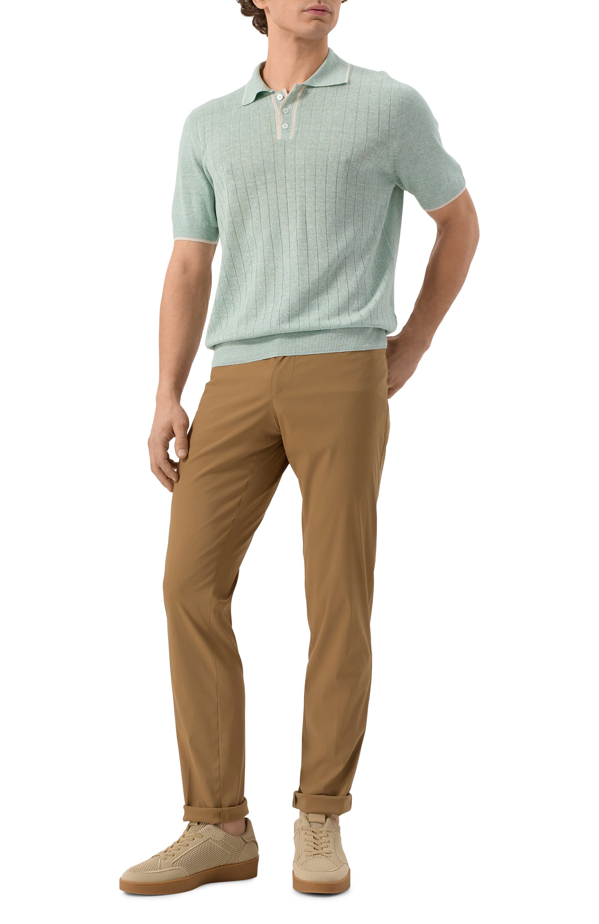 Текстильные кеды nuvola CANALI, арт. 491215/RE01109, фото 2