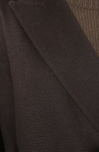 Кашемировое пальто FREEAGE темно-коричневого цвета по цене 376000 руб., арт. WW25.CT014.3070.309, фото 5 Кашемировое пальто FREEAGE, арт. WW25.CT014.3070.309, фото 5