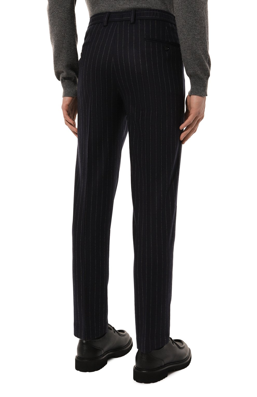 Брюки из шерсти и кашемира DOLCE & GABBANA, арт. GW13ET/FRCB7, фото 4