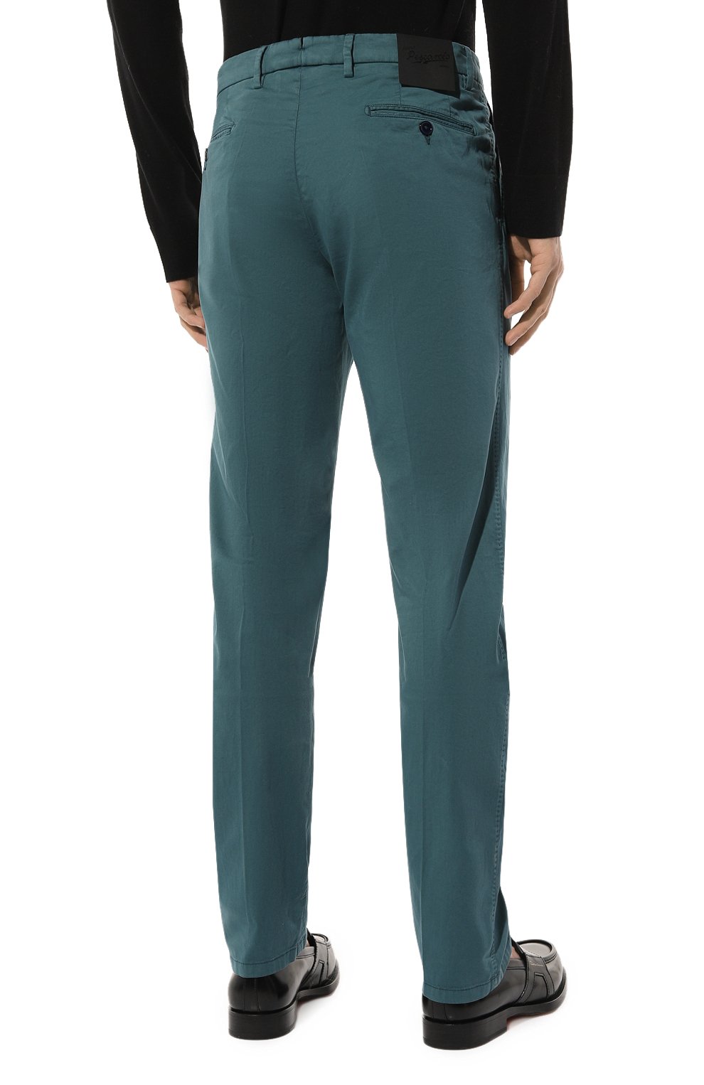 Брюки из хлопка и шелка MARCO PESCAROLO, арт. SLIM80/4900, фото 4
