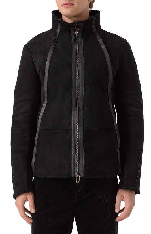 Дубленка из овчины Daniele Basta DB1031S29S53GR Чёрный  DB1031S29S53GR Фото 3