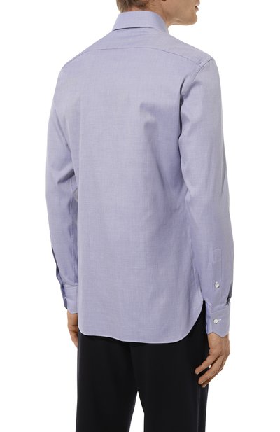 Хлопковая сорочка ZEGNA, арт. 501035A5/9MS0BA432, фото 4