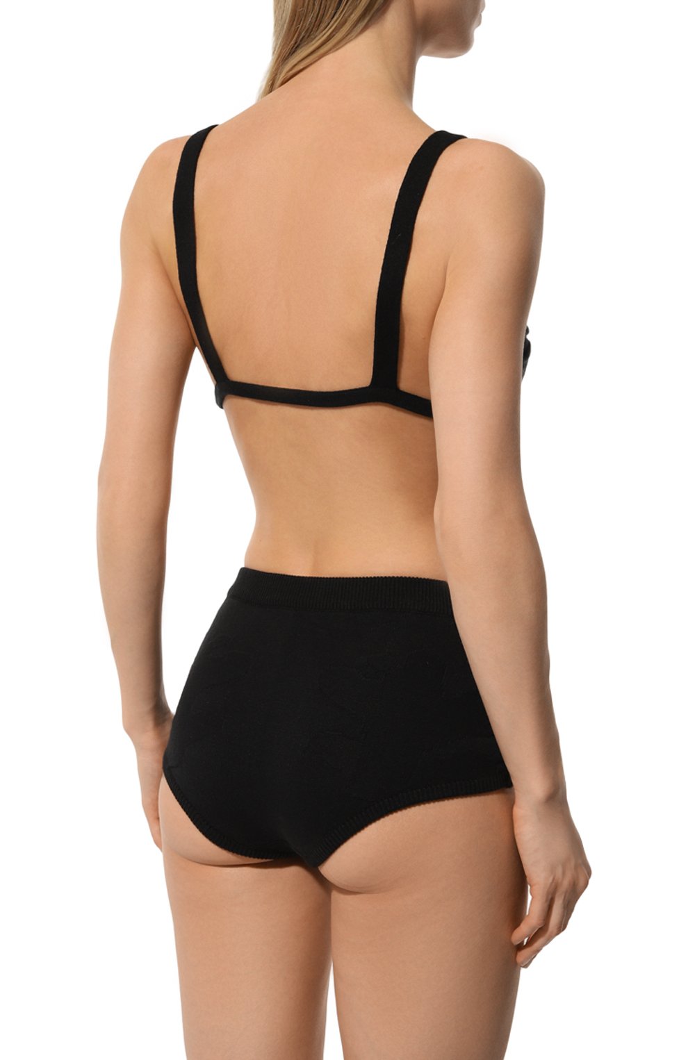 Хлопковый комплект из топа и шорт ALBUS LUMEN, арт. RT24.BRASET01.KNIT, фото 3