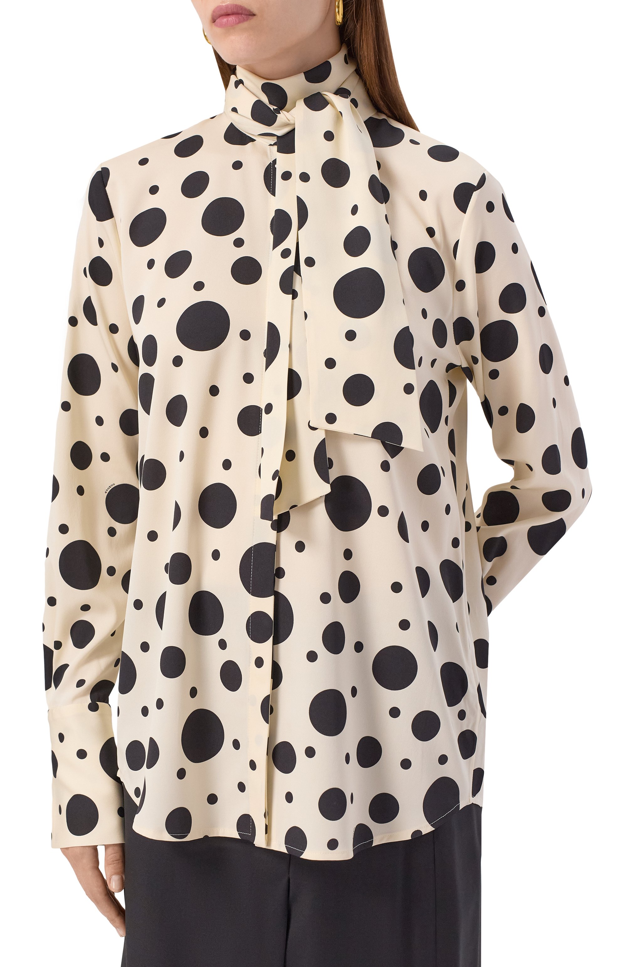 Шелковая блузка GOOROO, арт. BL025-2008-1011-FW25/26, фото 3