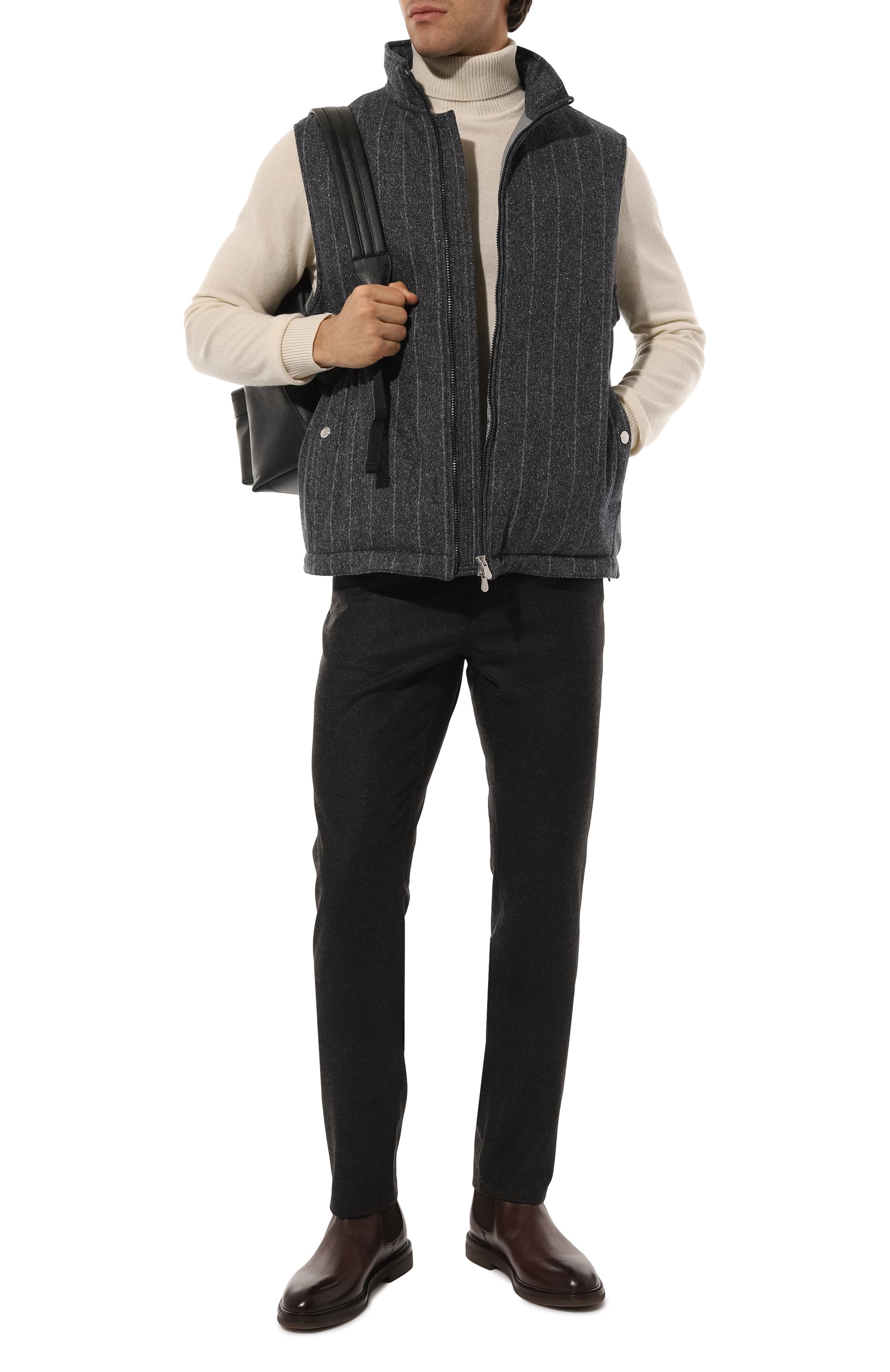 Пуховый жилет BRUNELLO CUCINELLI, арт. MY4561776, фото 2