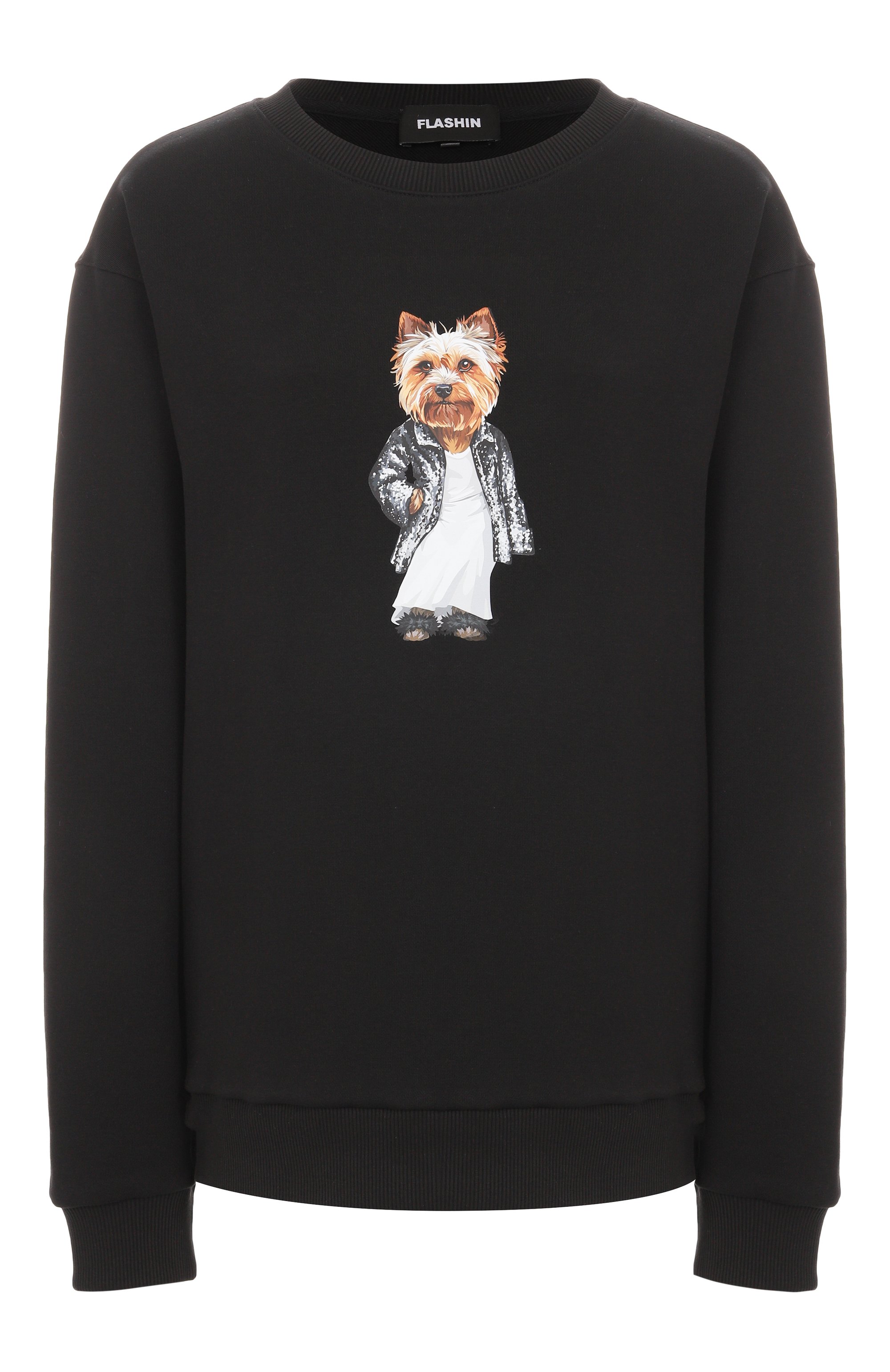 Хлопковый свитшот FLASHIN, арт. FS25SDOY, фото 1