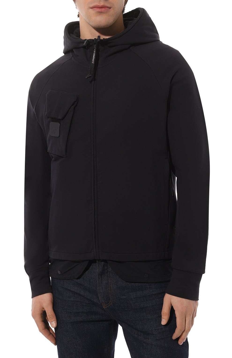 Хлопковая толстовка C.P. COMPANY, арт. 14CMSS051A-006452M, фото 3