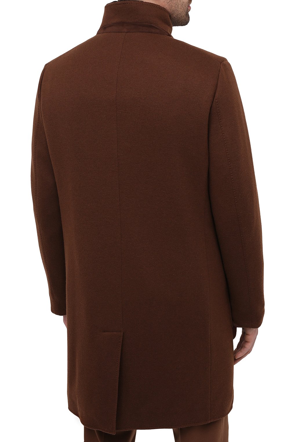 Кашемировое пальто с подкладкой из нутрии LORO PIANA, арт. FAF4118, фото 4