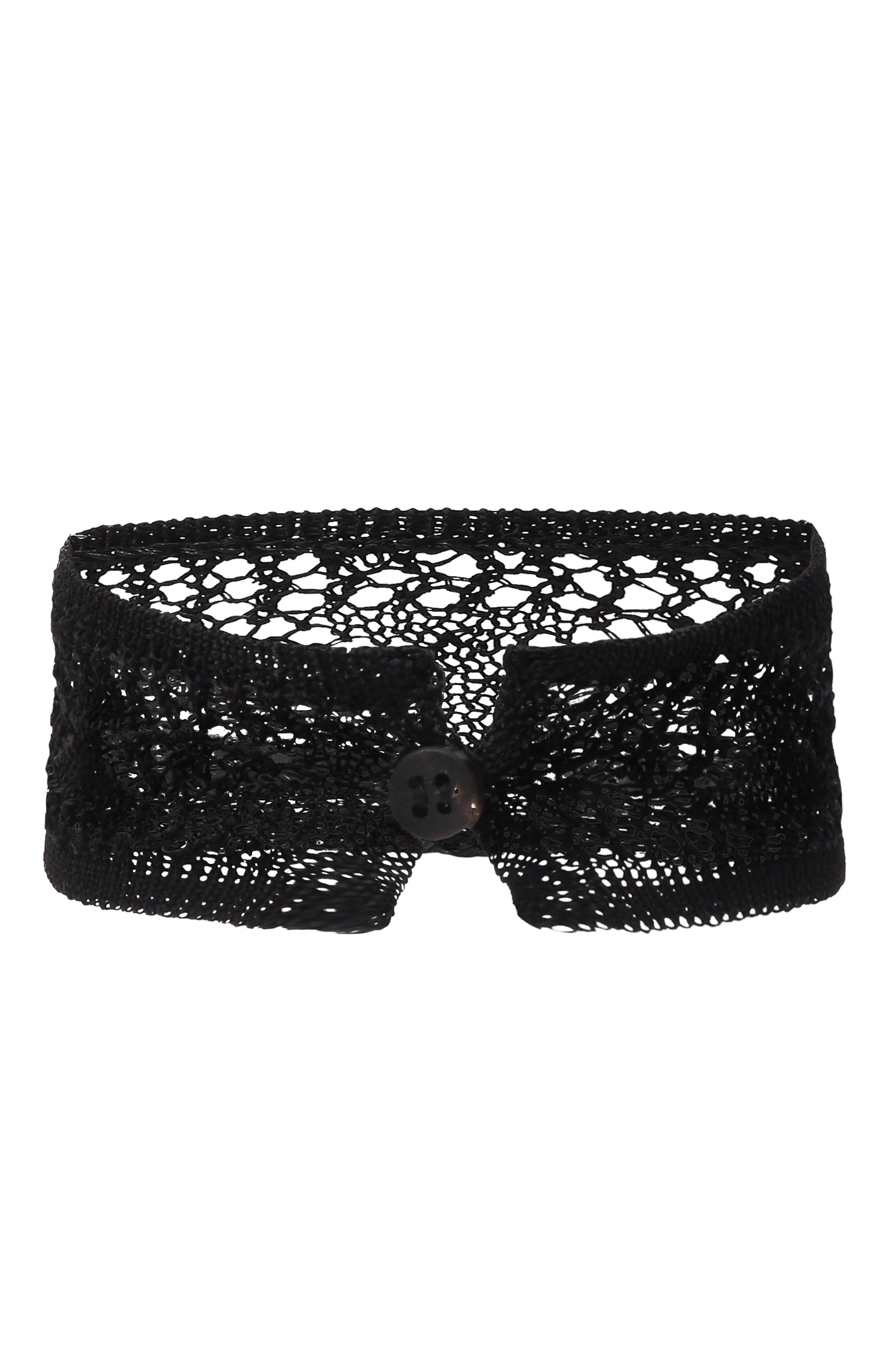 Чокер из вискозы ISABEL BENENATO черного цвета по цене 9950 руб., арт. DA03S26, фото 3 Чокер из вискозы ISABEL BENENATO, арт. DA03S26, фото 3