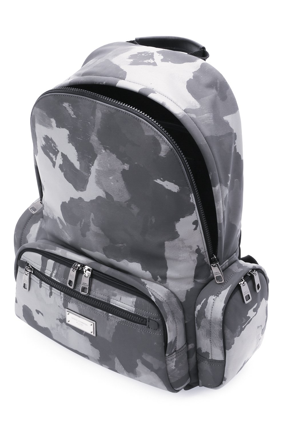 Текстильный рюкзак DOLCE & GABBANA серого цвета по цене 162000 руб., арт. BM1961/A0282, фото 4 Текстильный рюкзак DOLCE & GABBANA, арт. BM1961/A0282, фото 4