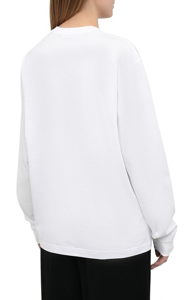Хлопковый лонгслив ACNE STUDIOS, арт. CL0087/W, фото 4
