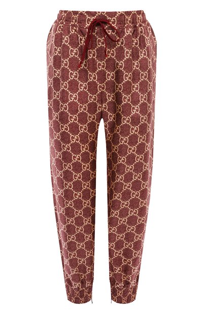 Шелковые джоггеры GUCCI, арт. 625005 XJCL5, фото 1