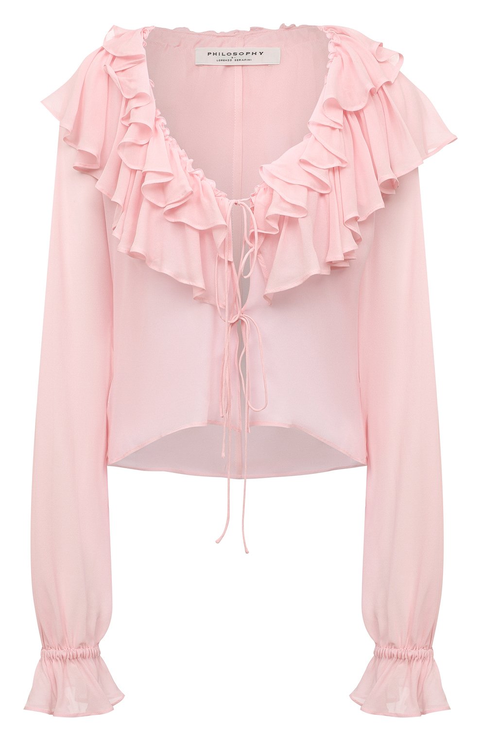 Блузка из вискозы PHILOSOPHY DI LORENZO SERAFINI, арт. A0201/7117, фото 1