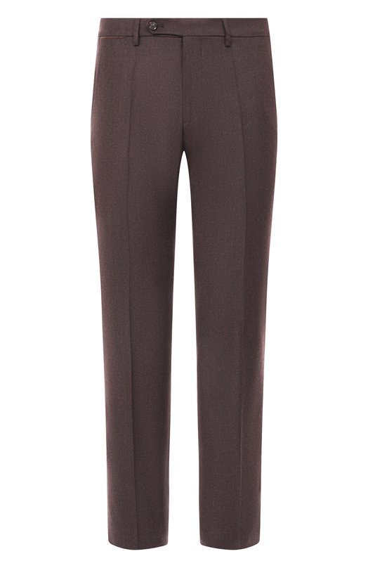 Шерстяные брюки Andrea Campagna SC/1 ALC/FA1386X Коричневый SC/1 ALC/FA1386X