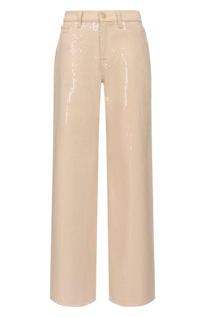 Женские джинсы lotta с отделкой пайетками 7 FOR ALL MANKIND, арт. 7UG20D52-1ZR