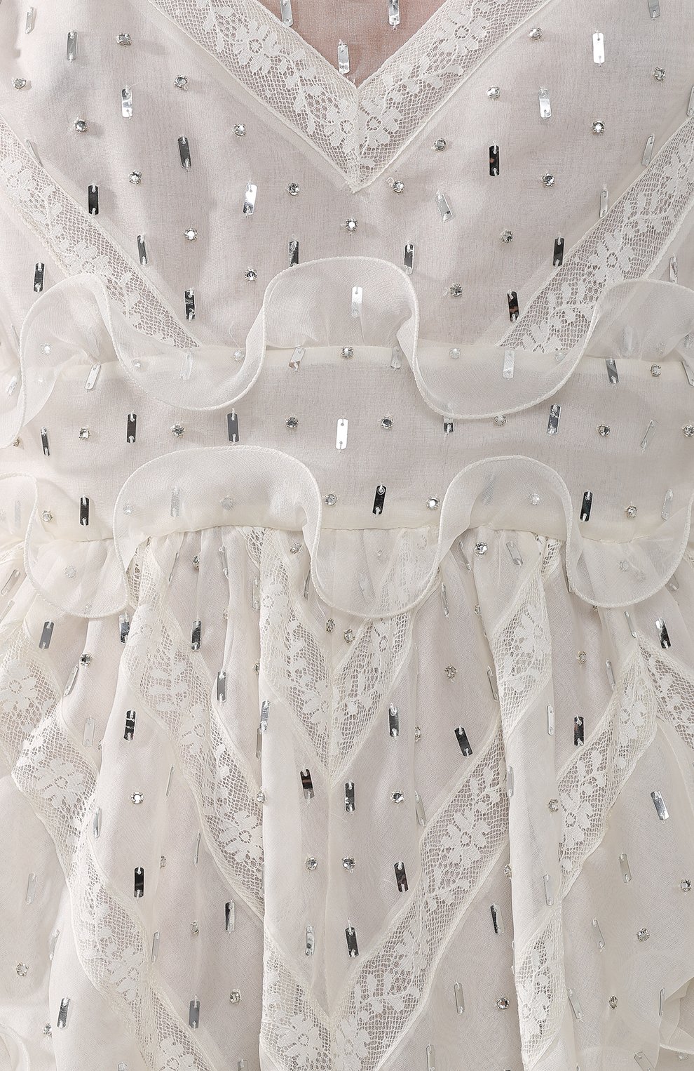 Шелковое платье VALENTINO, арт. QB2VD7Q01C8, фото 5