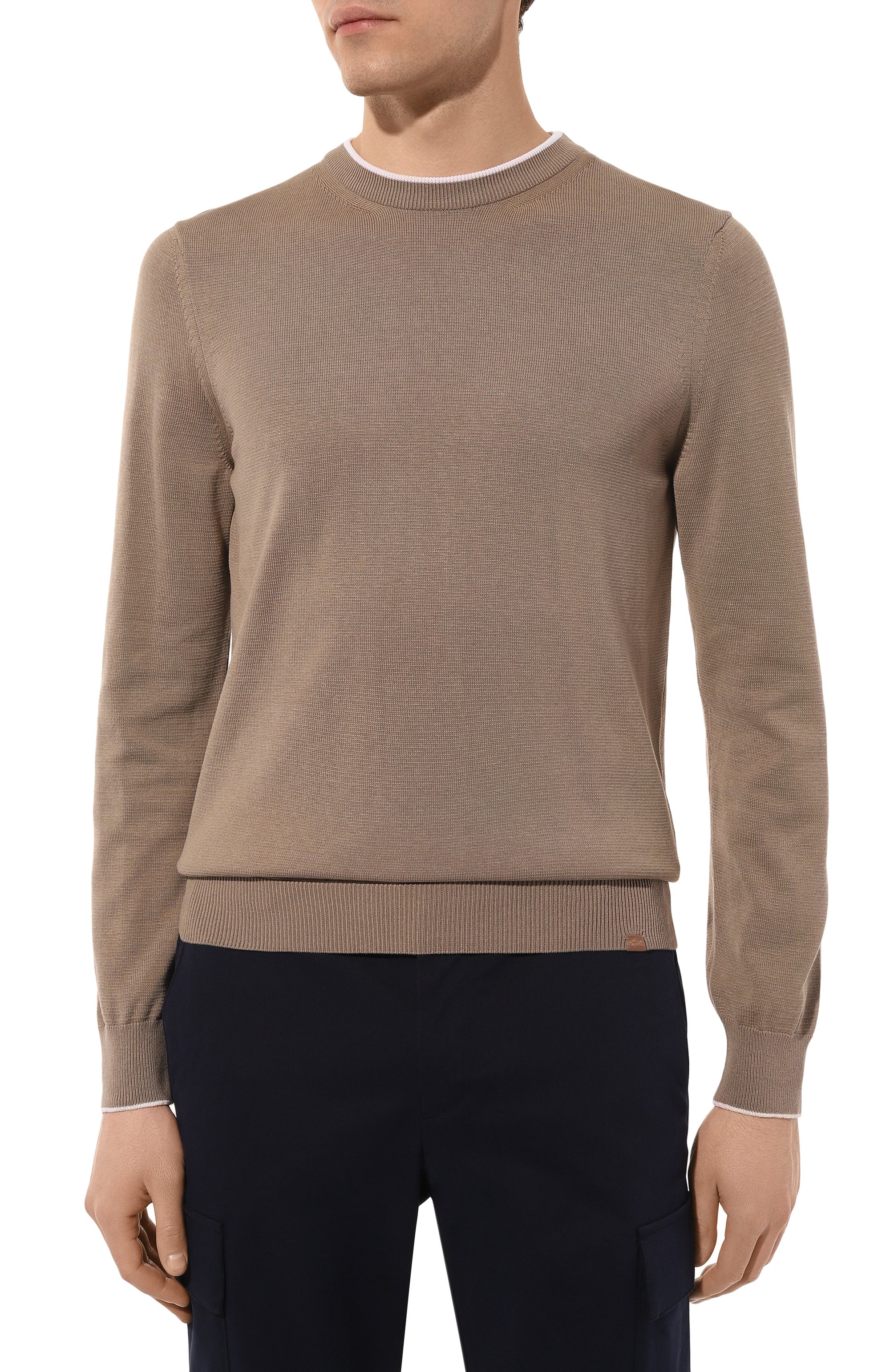 Джемпер из шелка и хлопка PAUL&SHARK, арт. 25411509, фото 3