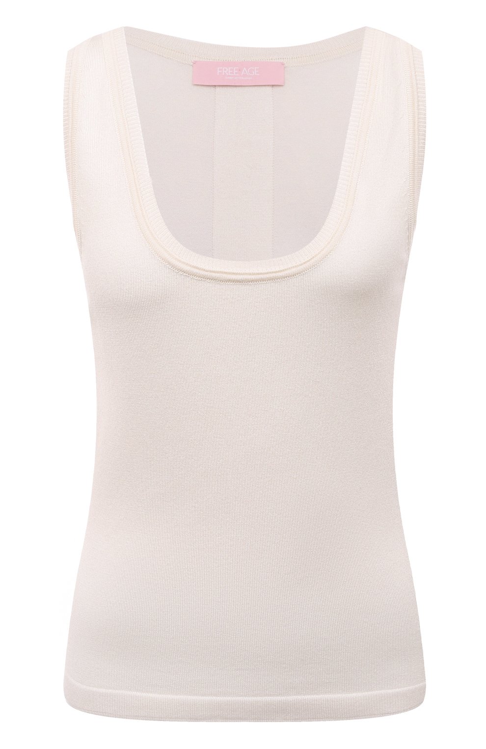 Майка из шелка и кашемира FREEAGE, арт. LW23.TP014.6030.101, фото 1