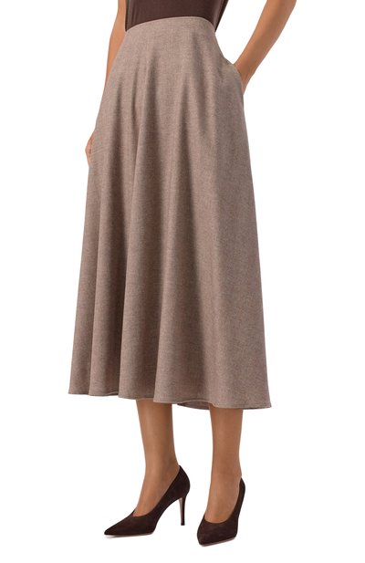 Юбка из шерсти и кашемира KITON, арт. D58208K0561G02, фото 3