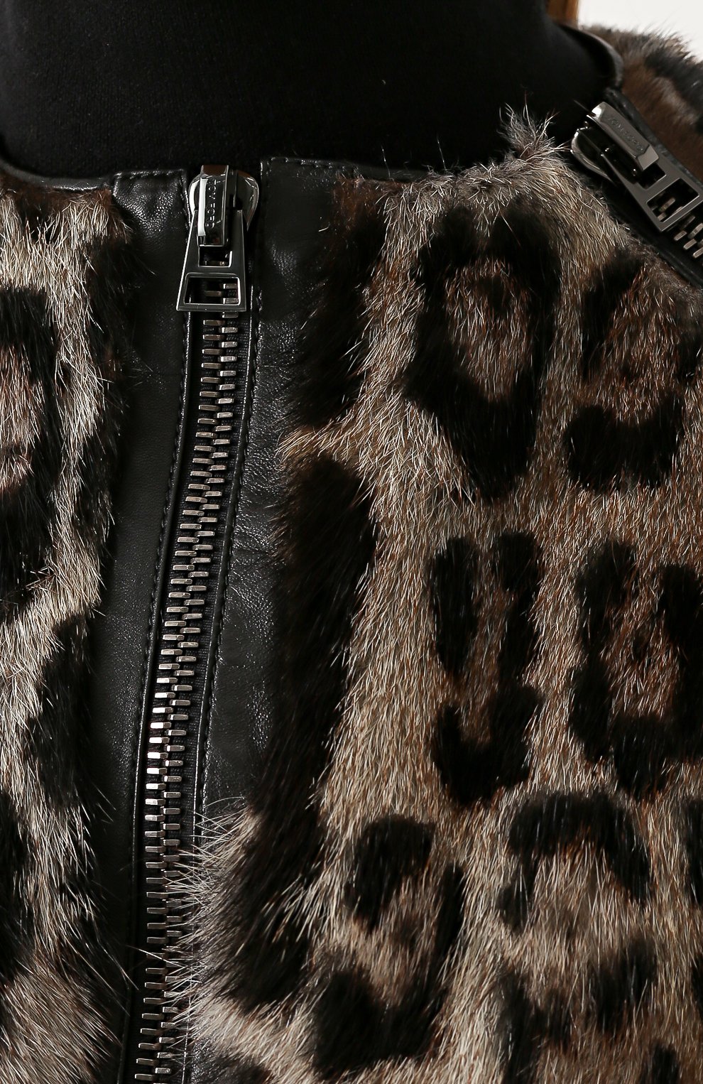 Бомбер на молнии из меха сурка TOM FORD, арт. CF0004-FUP009, фото 5