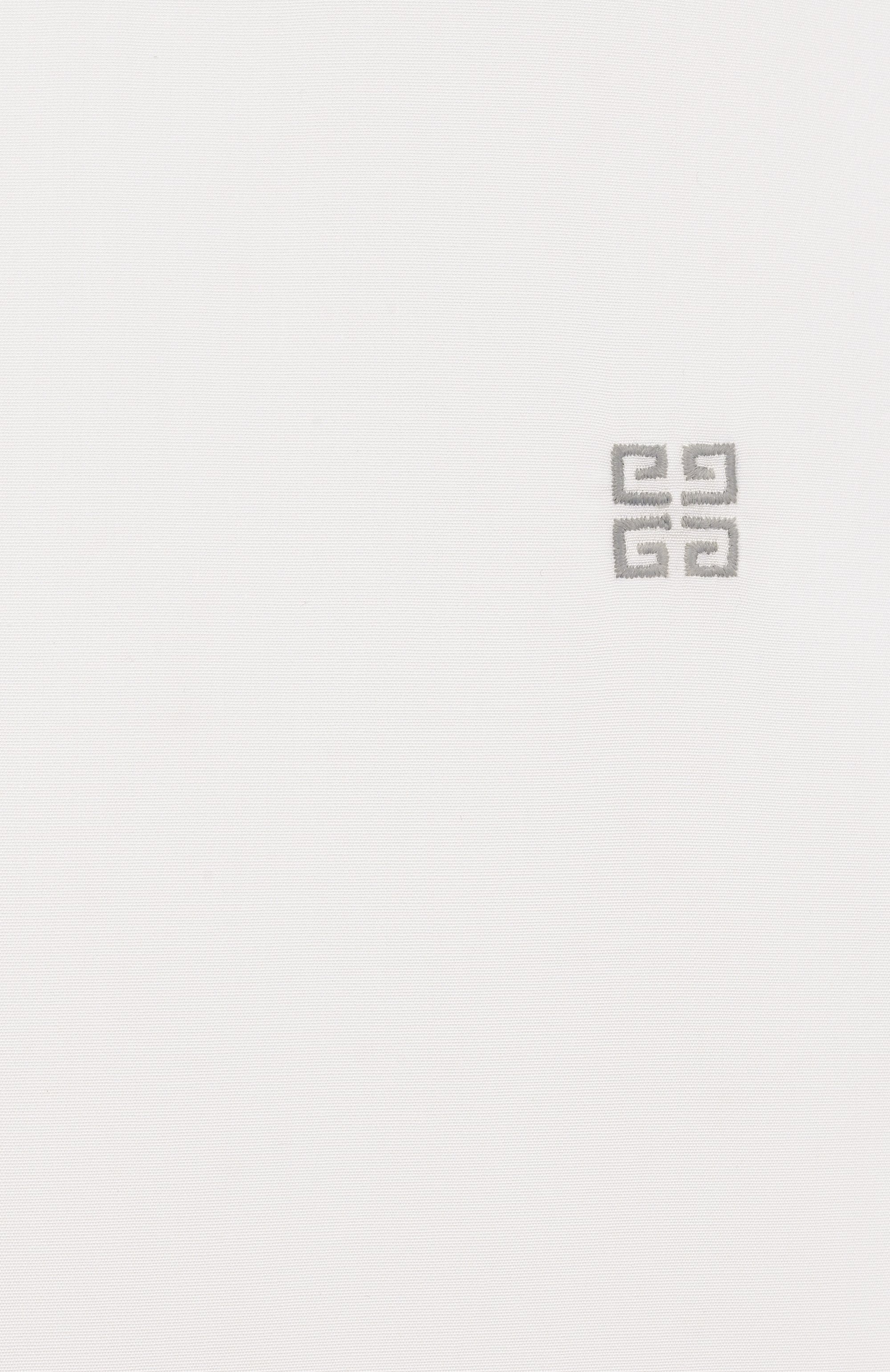 Хлопковая рубашка GIVENCHY белого цвета по цене 69950 руб., арт. BM60PQ15JT, фото 6 Хлопковая рубашка GIVENCHY, арт. BM60PQ15JT, фото 6