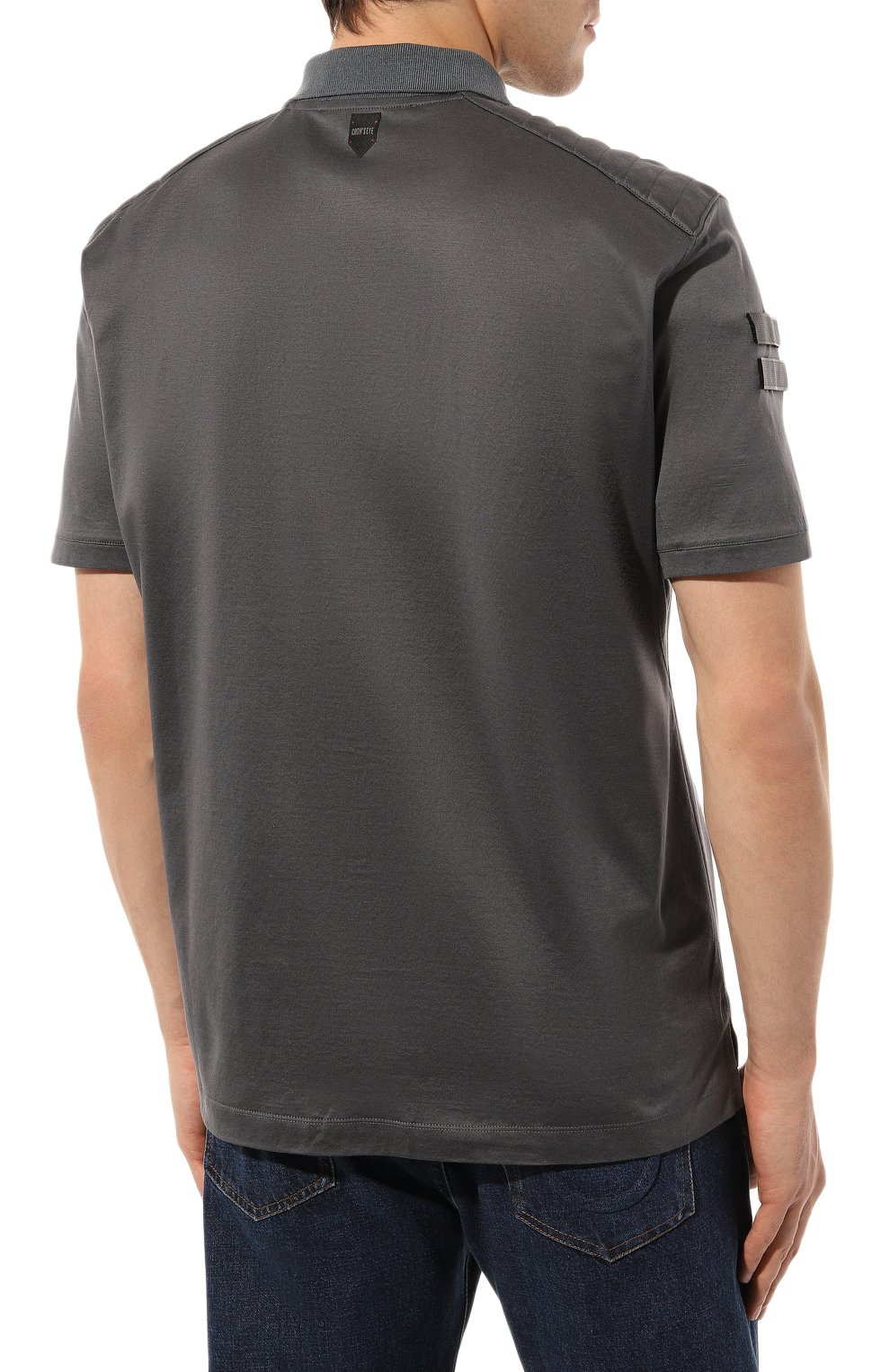 Хлопковое поло CROW’S EYE, арт. L.E. 1, фото 4