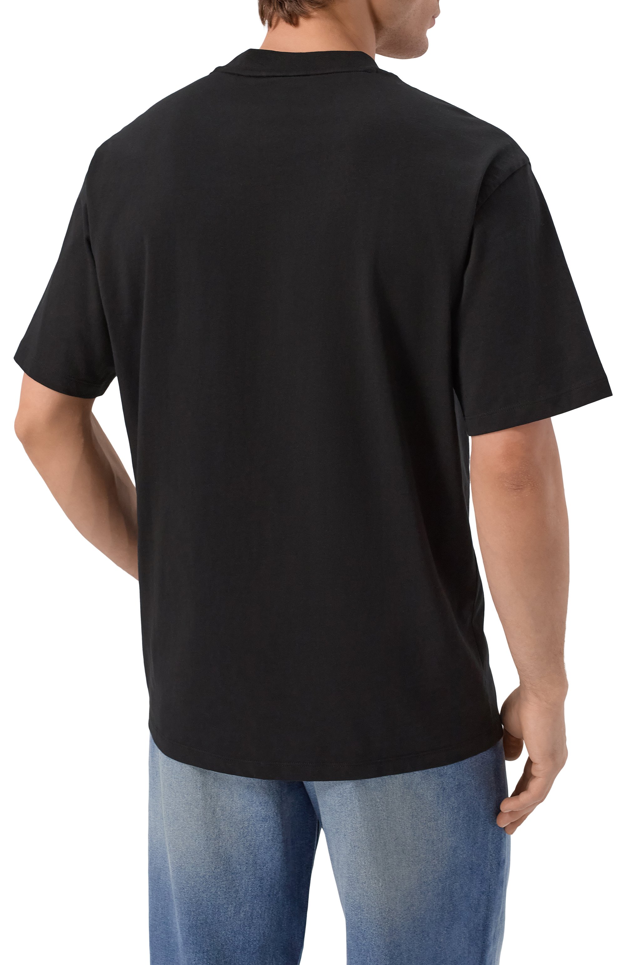 Хлопковая футболка HUGO, арт. 50557058, фото 4