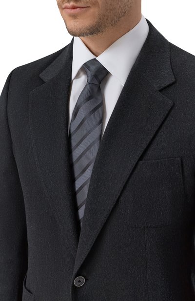 Шелковый галстук BRUNELLO CUCINELLI, арт. MR8460018P, фото 2