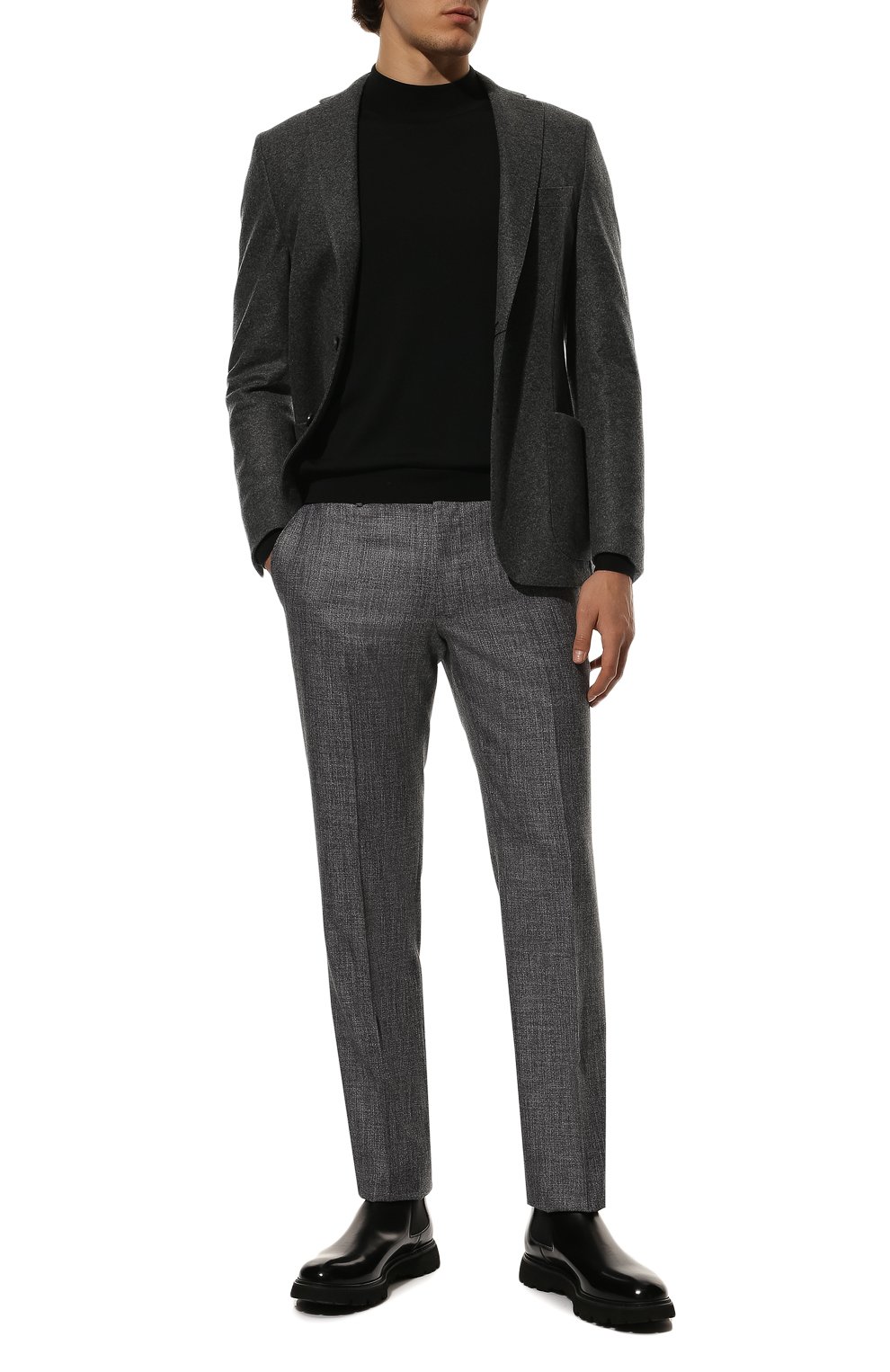 Брюки из шерсти и хлопка STEFANO RICCI, арт. *M5T022T003/BI25HC, фото 2