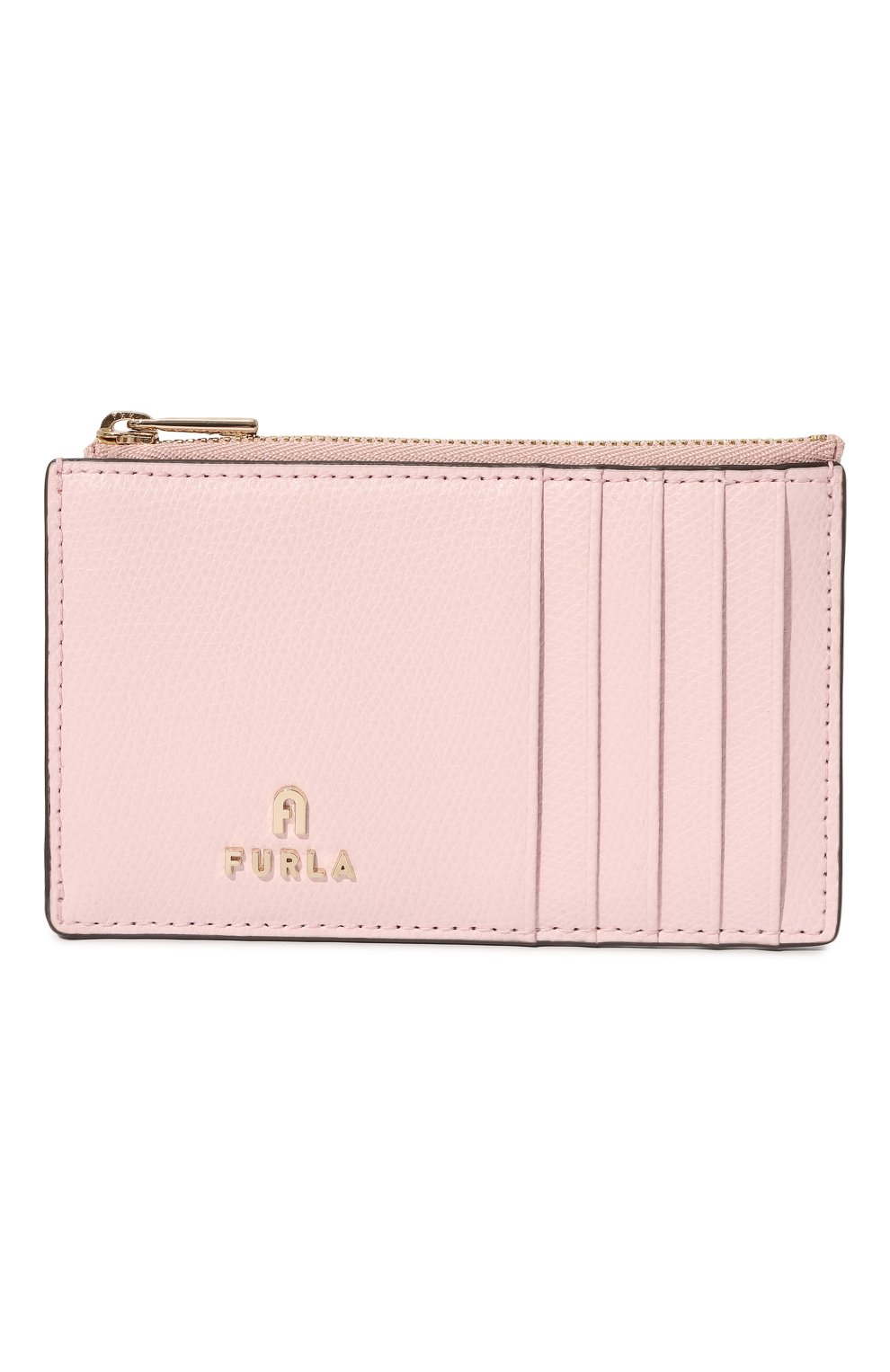 Кожаный футляр для кредитных карт FURLA светло-розового цвета по цене 12000 руб., арт. WP00310/ARE000, фото 1 Кожаный футляр для кредитных карт FURLA, арт. WP00310/ARE000, фото 1
