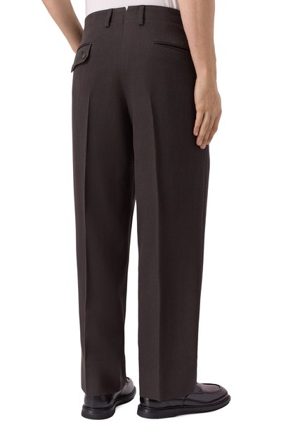 Шерстяные брюки CORNELIANI, арт. 264H35-2618353, фото 4