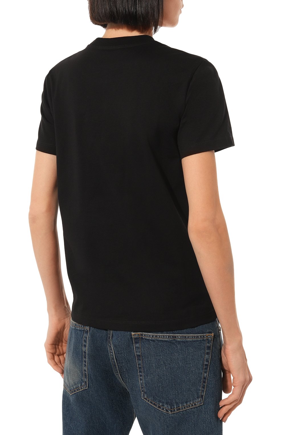 Хлопковая футболка MSGM, арт. 3441MDM191 237002, фото 4