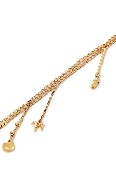 Цепь femininities для солнцезащитных очков CHLOÉ золотого цвета по цене 35400 руб., арт. CHC18AF003CB7, фото 3 Цепь femininities для солнцезащитных очков CHLOÉ, арт. CHC18AF003CB7, фото 3