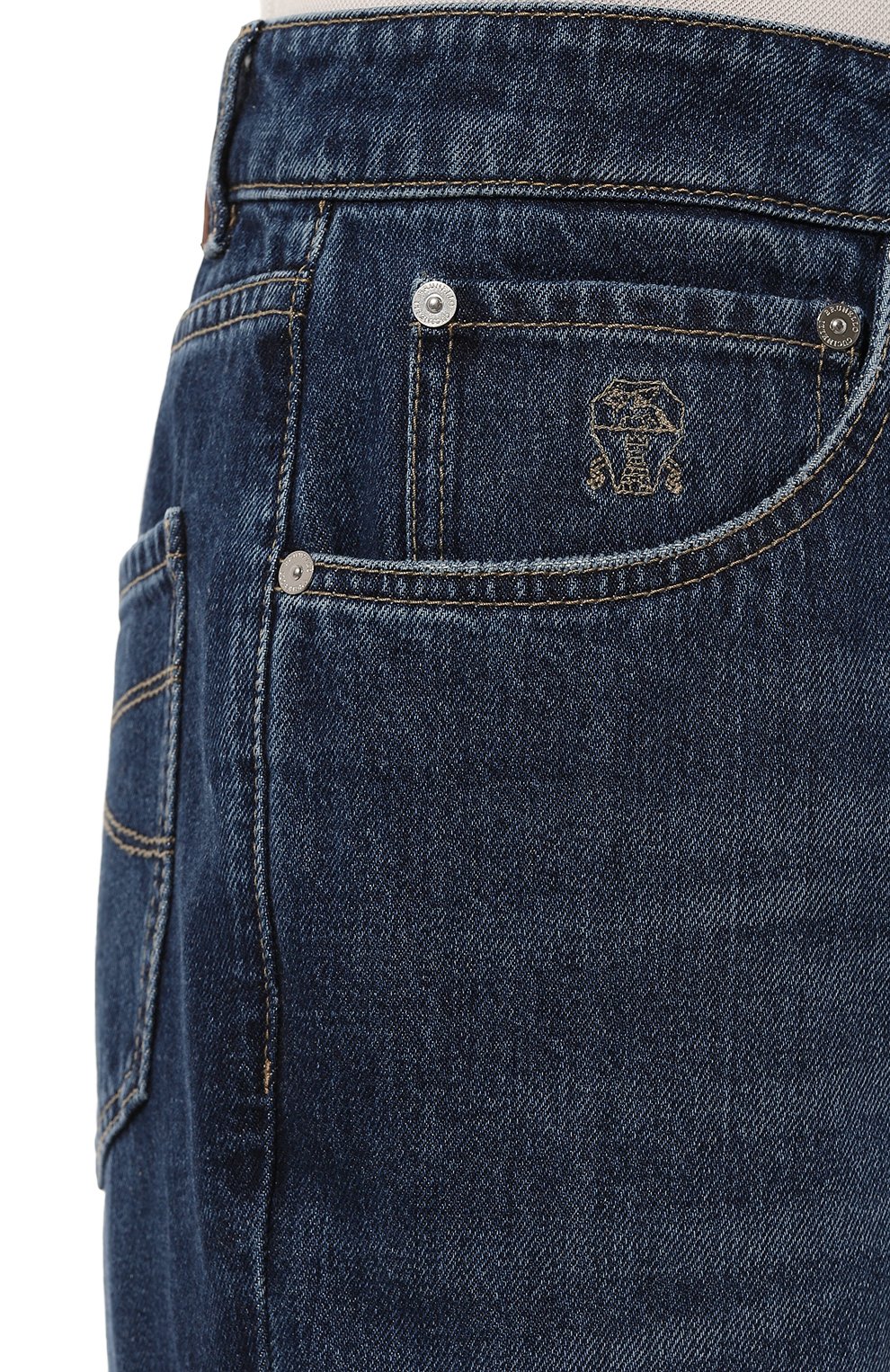 Джинсы leisure fit BRUNELLO CUCINELLI, арт. M074PX1290, фото 5