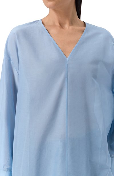 Блузка из хлопка и шелка 12 STOREEZ, арт. 125275, фото 5