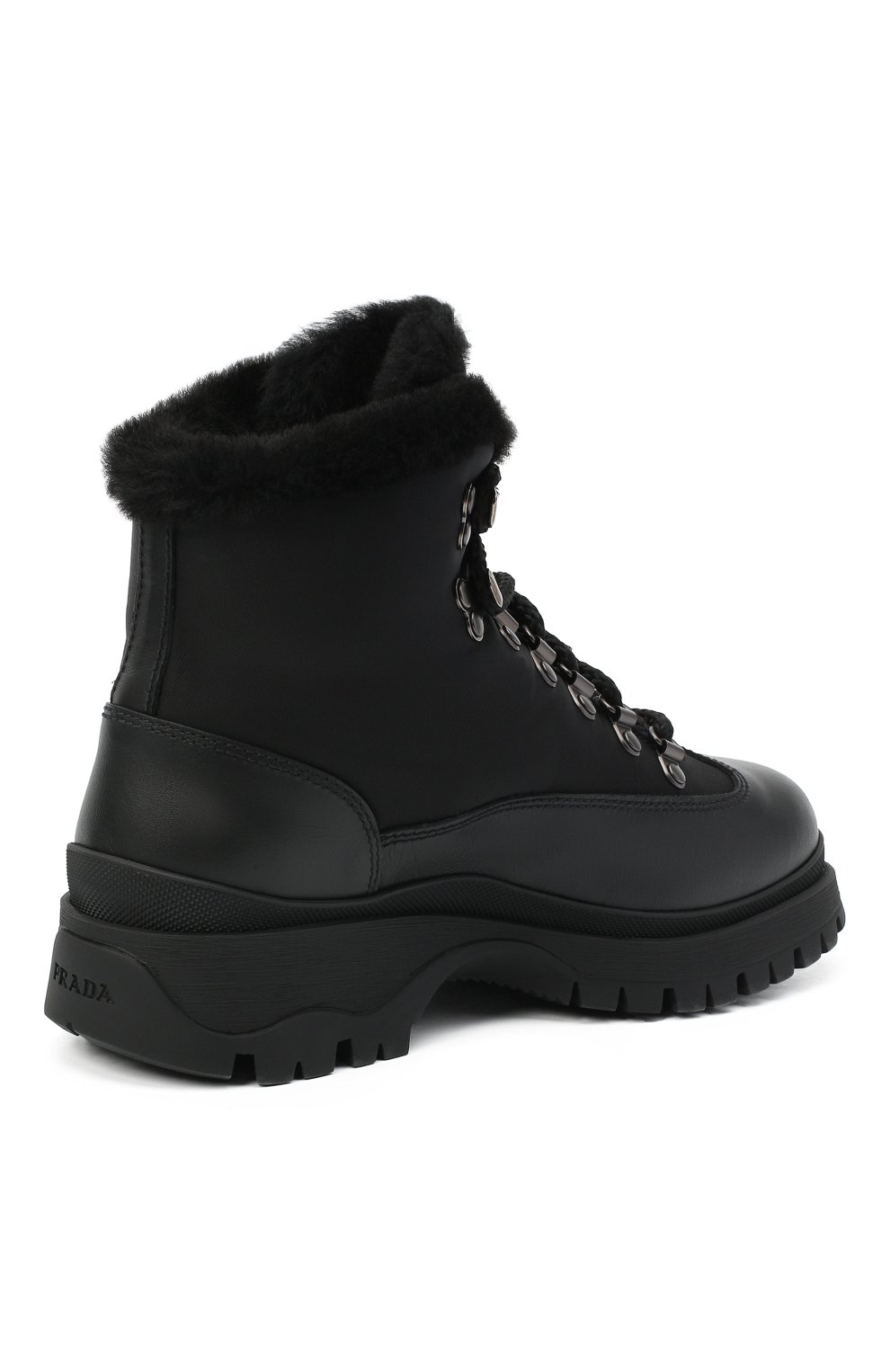 Комбинированные бо тинки brixxen PRADA, арт. 1T495M-3LEL-F0002-ZF30, фото 3