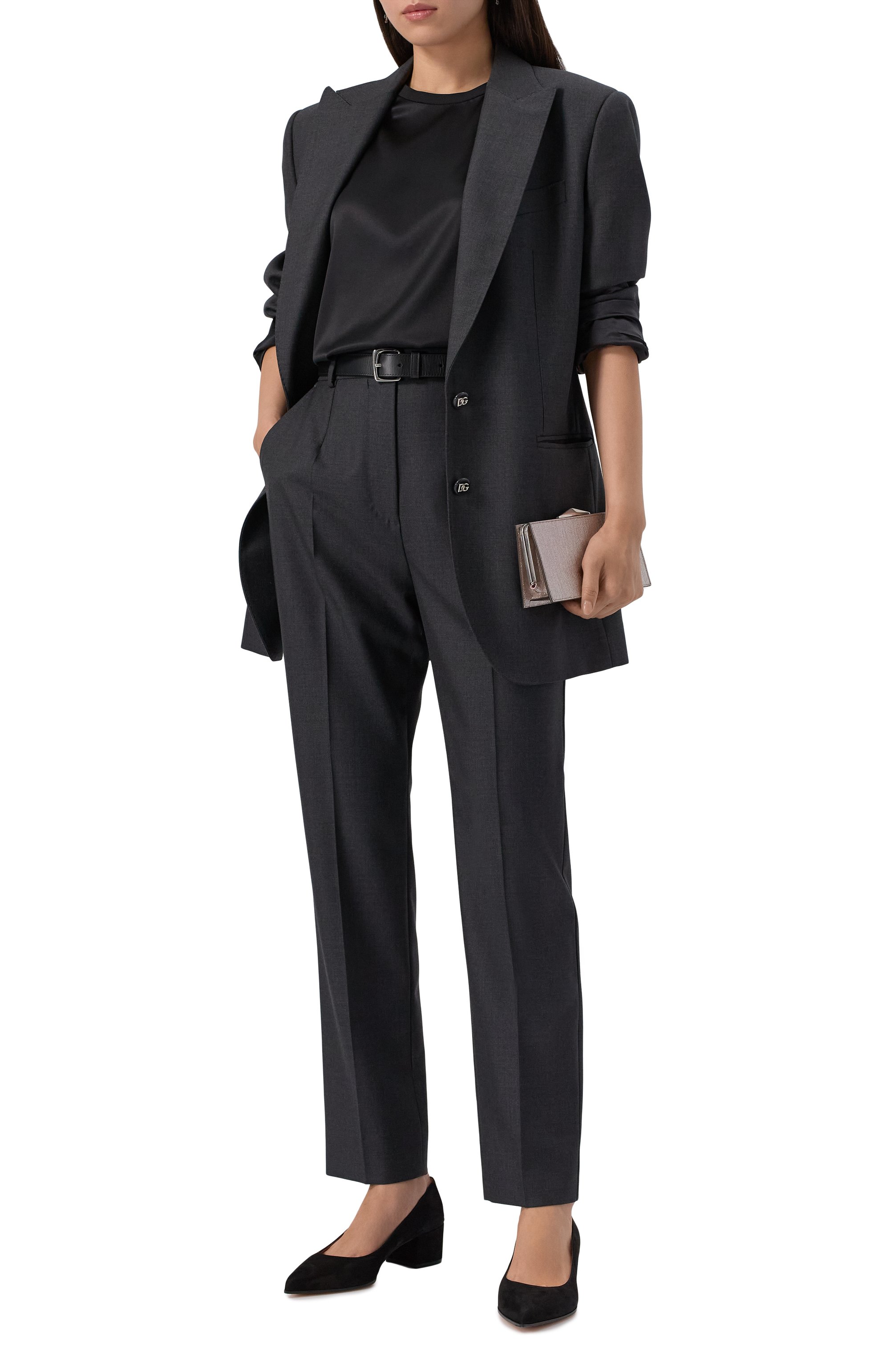 Атласный топ BRUNELLO CUCINELLI, арт. MPC59EH500, фото 2