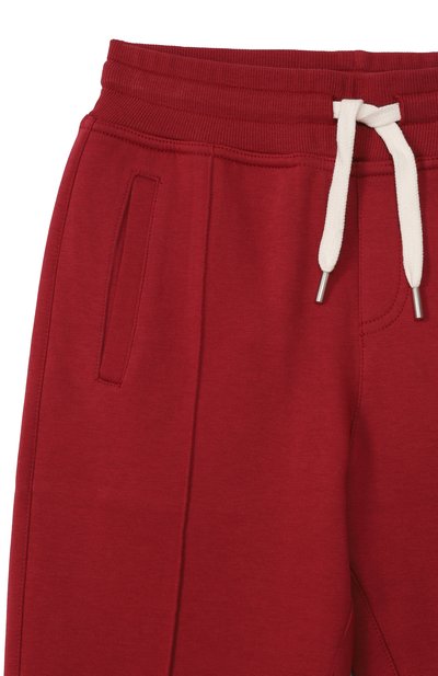 Хлопковые джоггеры BRUNELLO CUCINELLI, арт. BW863E331B, фото 3