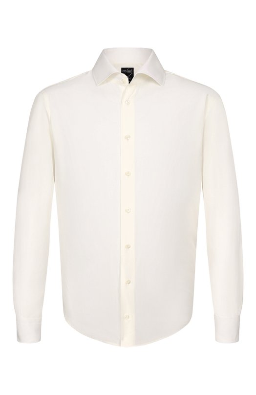 Хлопковая сорочка Van Laack VL-RIVARA-SF/130648 Кремовый VL-RIVARA-SF/130648