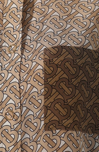 Шелковая блузка BURBERRY, арт. 4560925, фото 5