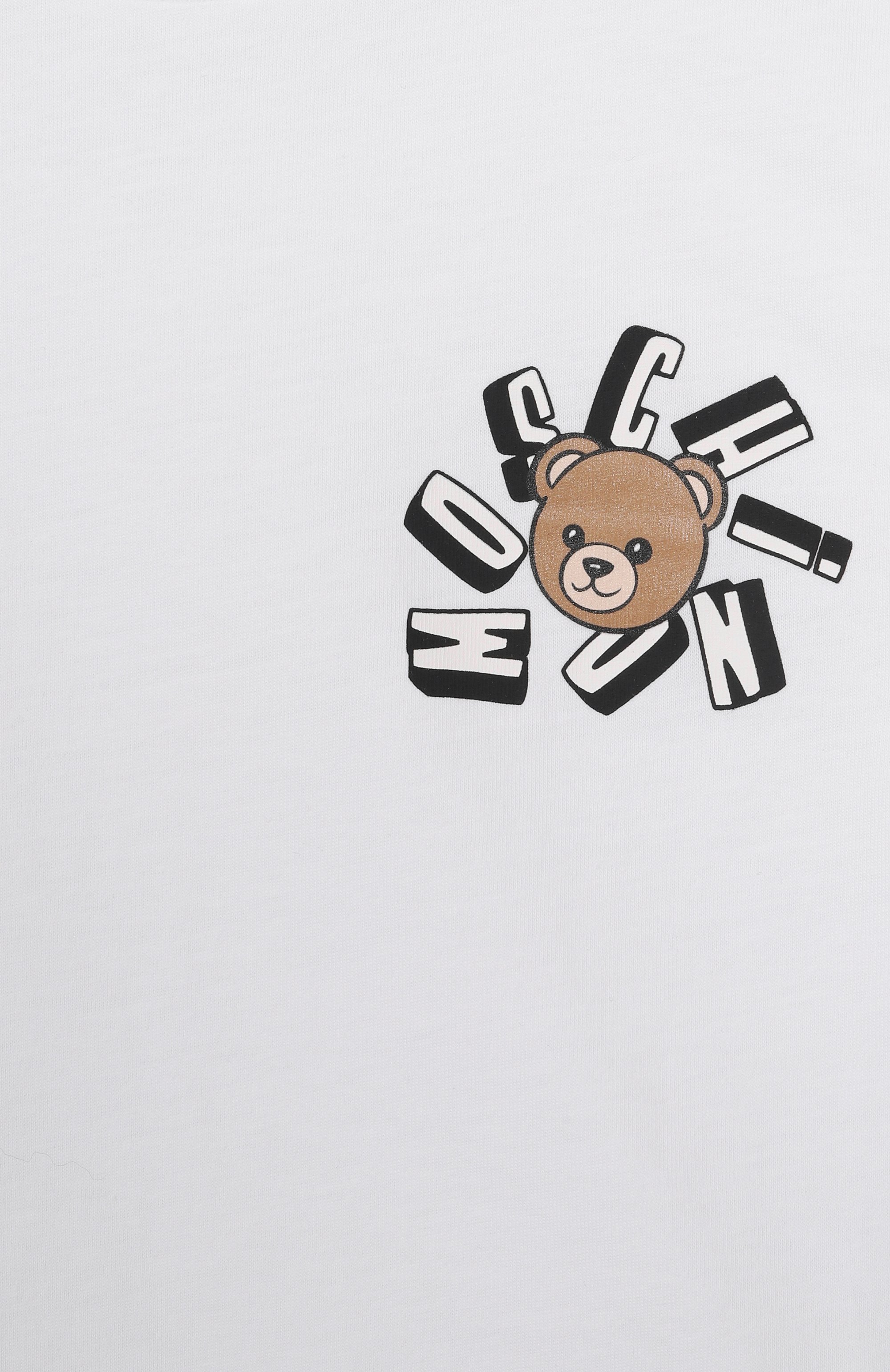 Хлопковая футболка MOSCHINO, арт. HUM050/LAA03, фото 3