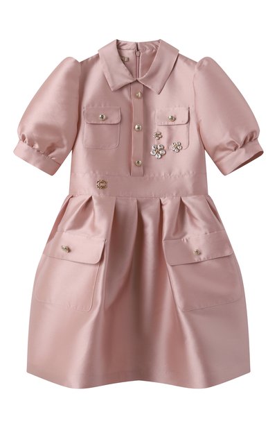 Атласное платье ELIE SAAB JUNIOR, арт. EFAB054 TS0807