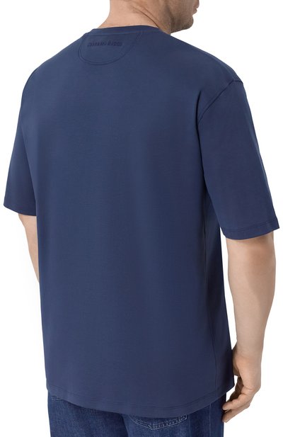 Хлопковая футболка STEFANO RICCI, арт. MNH6104930/LUXT, фото 4