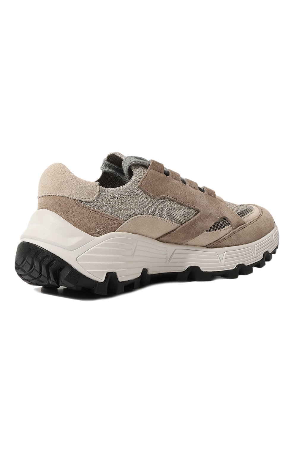 Комбинированные кроссовки BRUNELLO CUCINELLI, арт. MZ34G2265P, фото 3